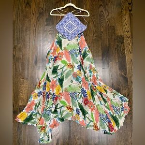 Mint condition, Farm Rio Garden Halter Dress in Small